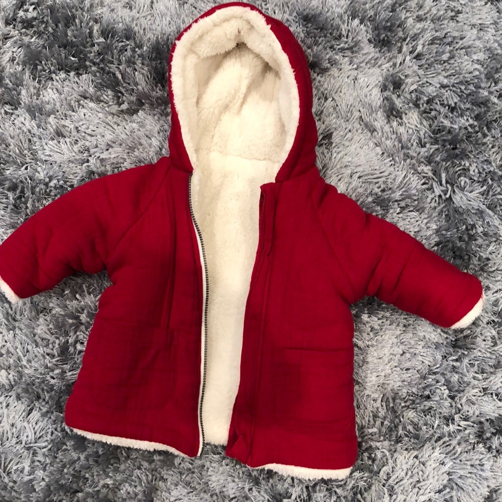 Reversible baby coat